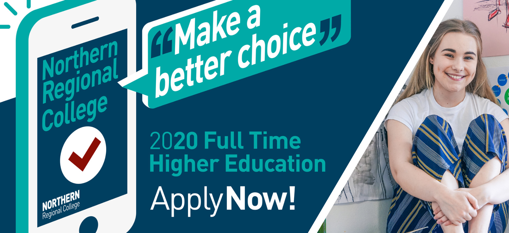 Applications for 2020 Full-time Higher Education courses are now available
